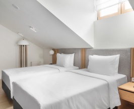 Пятиместные апартаменты Мансарда с 2 комнатами в The Basilian Minsk, Curio Collection by Hilton