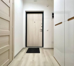 Апартаменты-студио в ЖК "ArtLine" (метро Старая деревня 5 мин.пешком) в Rauktis apartments