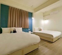 Четырёхместный номер Standard в Feng Jia Tonight Hostel