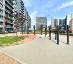 Студия Комфорт  (метро Московская/Звёздная) недалеко Аэропорт в Rauktis apartments