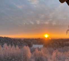 Желто-лимонный дом 4+2 на первой линии в Усадьба Пан Фазан