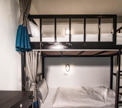 Кровать в общем номере в Balcony Party Hostel Beachfront - Adults Only
