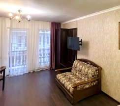 Студия Deluxe с балконом и с красивым видом из окна в Гостевой дом Chalet Agave