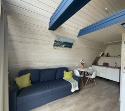 A-Frame №4 (оснащение дома, стоимость банного чана и бани см. Подробнее) в Dacha