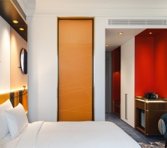 Представительский Твин с видом на город в Maidens Hotel Moscow