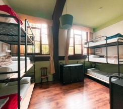 Кровать в общем номере в Ostello Bello Firenze