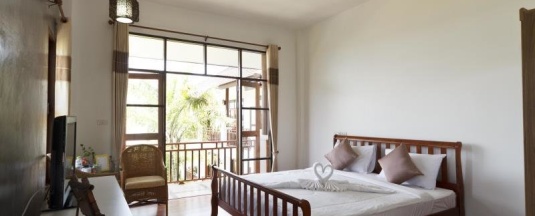 Двухместный номер Standard двуспальная кровать в Gin's Maekhong View Resort & Spa