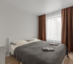 1-комнатные апартаменты студия в MOKO Apartments (МОКО Апартментс) на улице Окская