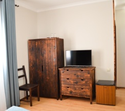 Номер стандарт с 1 двуспальной кроватью в Альпийский двор