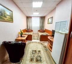 Номер стандарт улучшенный с 2 односпальными кроватями (с завтраком) в Спектр