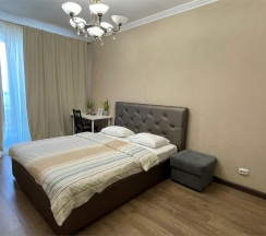 Апартаменты с кухней и спальней в Sibgat Apartments