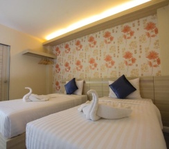 Двухместный номер Standard 2 отдельные кровати в Klang Muang at Nongkhai Hotel