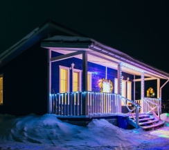 Кантри с 2 спальнями и сауной в Никитское Подворье