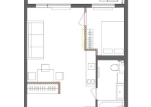 Квартира в Апартаменты на Русская, 63л корп.1