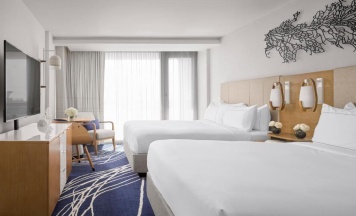 Двухместный номер 2 отдельные кровати в Hilton Fort Lauderdale Marina