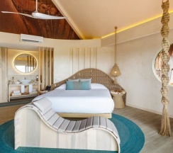 Двухместный номер Tsuri Deluxe with jungle view двуспальная кровать в Hotel Shibari Tulum - Restaurant & Cenote Club