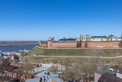 Нижний Новгород: Апартаменты Квартира в центре Нижнего Новгорода с видом на Кремль