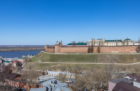 Нижний Новгород: Апартаменты Квартира в центре Нижнего Новгорода с видом на Кремль