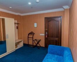 Двухместная семейная студия двуспальная кровать в King Hotel Astana