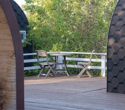 Глэмпинг с кондиционером в Ок-река