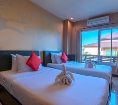 Двухместный номер Superior двуспальная кровать в The Phufa Waree Chiangrai Resort
