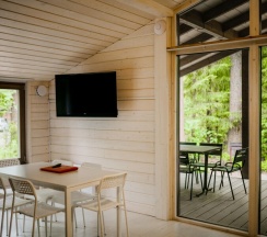 Коттедж стандарт без сауны с террасой 37,38 в Красное озеро