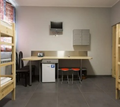 Четырёхместный номер Standard двухъярусная кровать в Hostel Siennicka