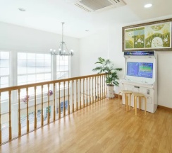 Коттедж с 3 комнатами с балконом в Daebudo Fullhouse Pension