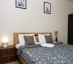 Апартаменты c 1 комнатой с балконом и с красивым видом из окна в Квартира Home Hotel Панорама I Заселение 24/7