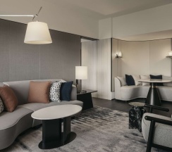 Двухместный люкс Deluxe двуспальная кровать в Hilton Singapore Orchard