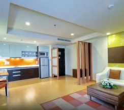 Двухместный люкс c 1 комнатой двуспальная кровать в Aspen Suites Hotel Sukhumvit 2 Bangkok