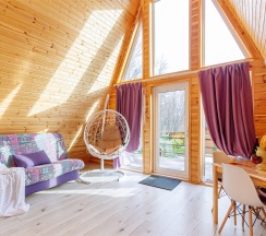 Светлое шале 4 в Рай в шалаше