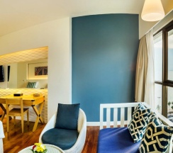 Двухместный номер Palm Wing Deluxe с видом на море 2 отдельные кровати в Jomtien Palm Beach Hotel And Resort