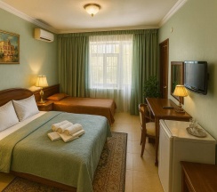 Трехместный номер - шведский стол+безлимитный бар в Family resort hotel Miloo