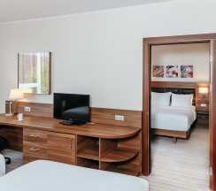 Семейный номер в Hilton Garden inn Kaluga