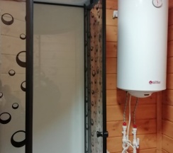 Студия с красивым видом из окна в Раш