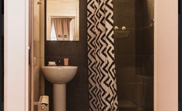 Двухместный номер с 2 односпальными кроватями в Green stop