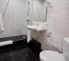 Номер стандарт с 1 двуспальной кроватью (с завтраком) в Center