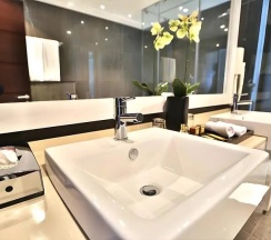 Двухместный люкс двуспальная кровать в Donatello