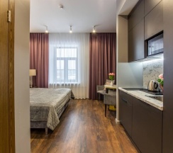 2-местные апартаменты-студия, 20 м² в Sky Petersburg Apartments Aqua