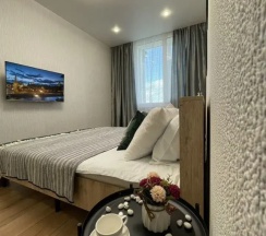 Апартаменты c 1 комнатой с балконом и с красивым видом из окна в Onyx Apartment