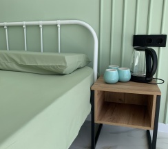 Оливковый  в Кровать