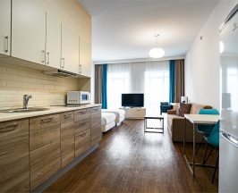 Студия Бизнес 2 кровати в Ramada Hotel & Suites by Windhham Novosibirsk