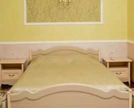 Двухместный полулюкс с балконом и с красивым видом из окна двуспальная кровать в Льгов