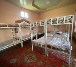 Кровать в общем номере (женский номер) в Гостевой дом Guest House Ozod