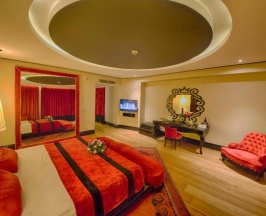 Двухместный номер Deluxe с видом на окрестности двуспальная кровать в Отель Selectum Luxury Resort Belek