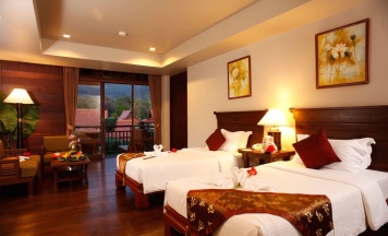Двухместный номер Thai Style Deluxe 2 отдельные кровати в Khaolak Bhandari Resort & Spa