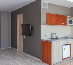 Двухместная студия Superior двуспальная кровать в Комплекс апартаментов Комфорт