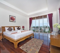 Апартаменты Deluxe с 2 комнатами с видом на бассейн 2 отдельные кровати в Sun Paradise Villas Karon