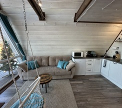 Дом A-frame в Над Рекой